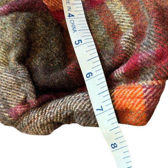 Plaid Bubble Shorts By Petit Confection 3T 100% Polyester Shell & Cotton Lining - Picture 4 of 5